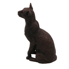 Bronze Siamese, Sitting Figurine Pet Cremation Urn
