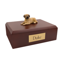 Mastiff, Lying Down Figurine Pet Cremation Urn