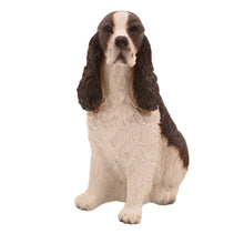 Liver Springer Spaniel, Sitting Figurine Pet Cremation Urn