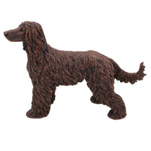 Bronze Afghan hound, Standing Figurine Pet Cremation Urn
