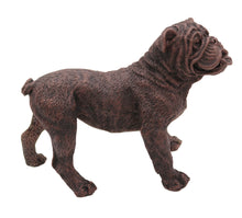 Bronze Bulldog, Standing Figurine Pet Cremation Urn