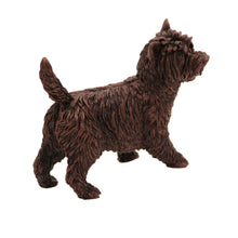 Bronze Cairn Terrier, Standing Figurine Pet Cremation Urn