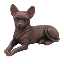 Bronze Chihuahua, Lying Down Figurine Pet Cremation Urn