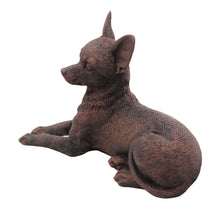 Bronze Chihuahua, Lying Down Figurine Pet Cremation Urn