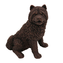 Bronze Chow Chow, Sitting Figurine Pet Cremation Urn