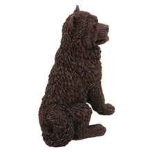 Bronze Chow Chow, Sitting Figurine Pet Cremation Urn