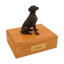 Bronze Dalmatian, Sitting Figurine Pet Cremation Urn