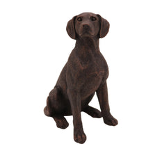 Bronze Dalmatian, Sitting Figurine Pet Cremation Urn