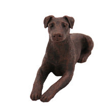 Bronze Doberman, Ears Down Figurine Pet Cremation Urn