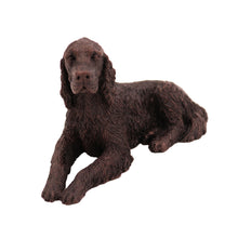 Bronze Irish Setter, Lying Down Figurine Pet Cremation Urn