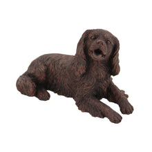 Bronze King Charles Spaniel, Lying Down Figurine Pet Cremation Urn