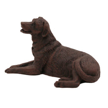 Bronze Labrador, Lying Down Figurine Pet Cremation Urn