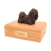 Bronze Shih Tzu, Standing Figurine Pet Cremation Urn