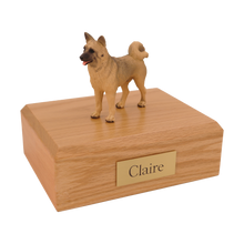 Fawn Akita, Standing Figurine Pet Cremation Urn