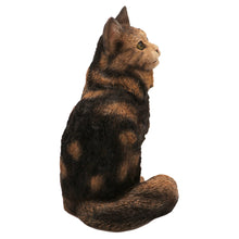 Brown and Tabby Maine Coon, Sitting Figurine Pet Cremation Urn