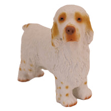 Clumber Spaniel, Standing Figurine Pet Cremation Urn