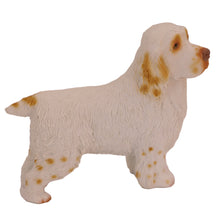 Clumber Spaniel, Standing Figurine Pet Cremation Urn