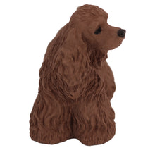 Brown Cocker Spaniel, Standing Figurine Pet Cremation Urn