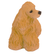 Blond Cocker Spaniel, Standing Figurine Pet Cremation Urn