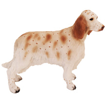 Orange Belton English Setter, Standing Figurine Pet Cremation Urn
