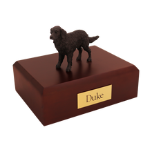 Flat Coated Retriever, Standing Figurine Pet Cremation Urn