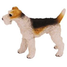 Wire Haired Fox Terrier, Standing Figurine Pet Cremation Urn