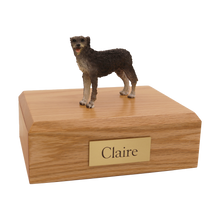 Irish Wolfhound, Standing Figurine Pet Cremation Urn