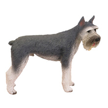 Gray Giant Schnauzer, Standing Figurine Pet Cremation Urn