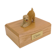Soft Coated Wheaten Terrier, Figurine Pet Cremation Urn