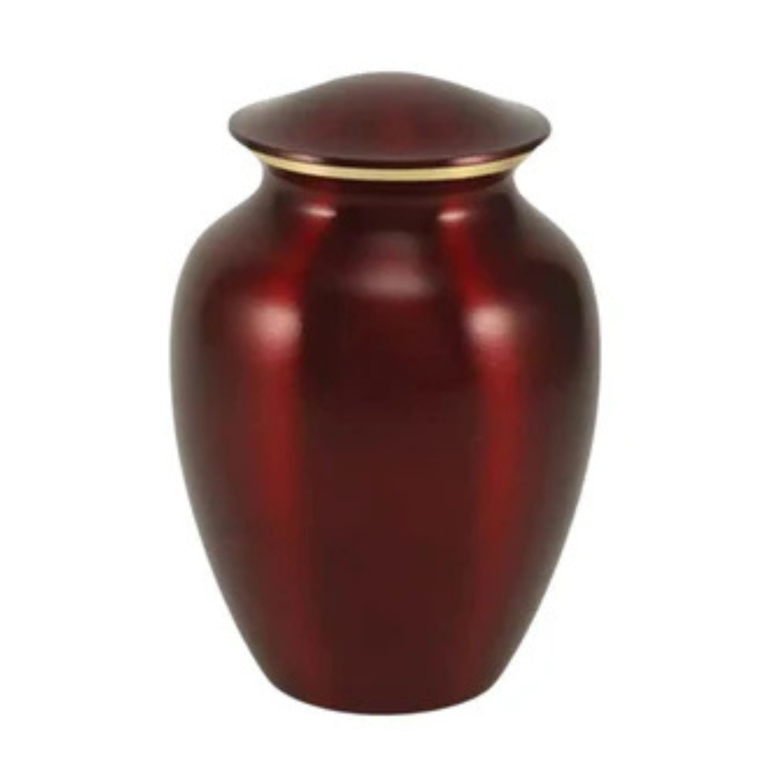 Gabrielle Classic Crimson Medium Pet Urn High-Resolution Image