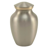 Gabrielle Classic Pewter Small Pet Urn High-Resolution Image