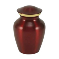 Gabrielle Classic Crimson Small Pet Urn High-Resolution Image