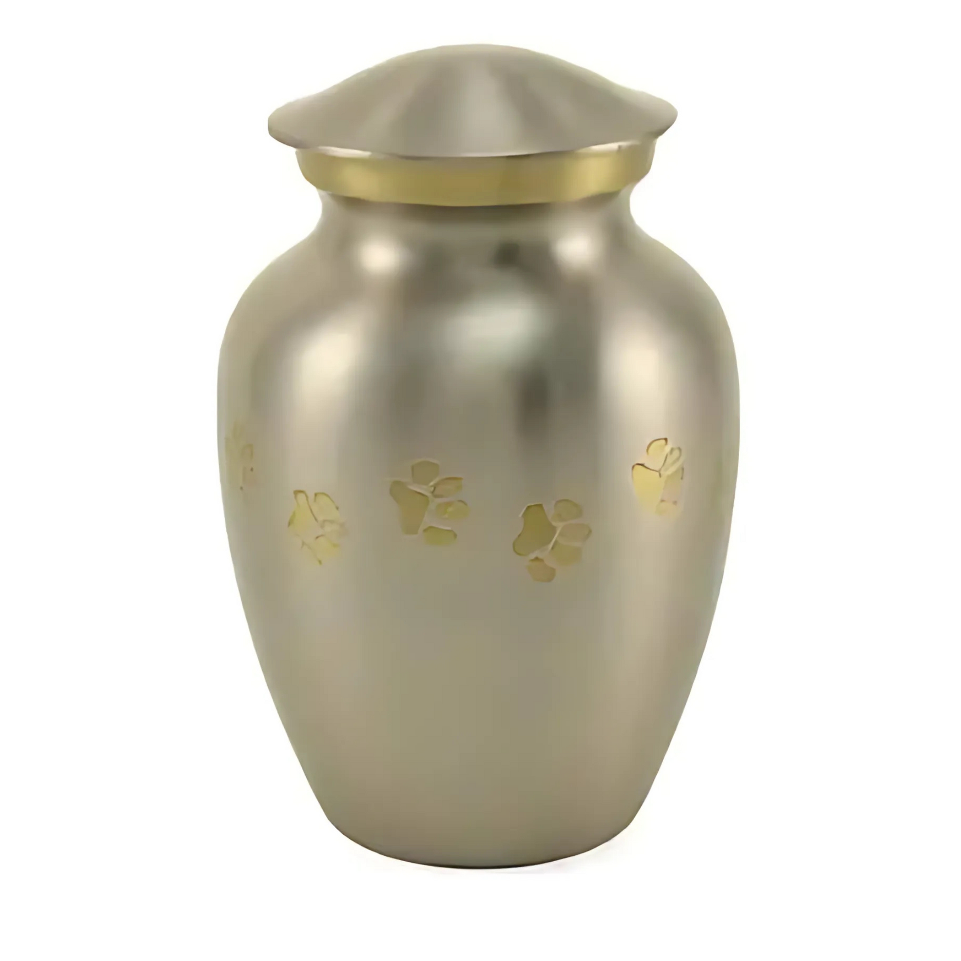 Gabrielle Paw Pewter Medium Pet Urn High-Resolution Image