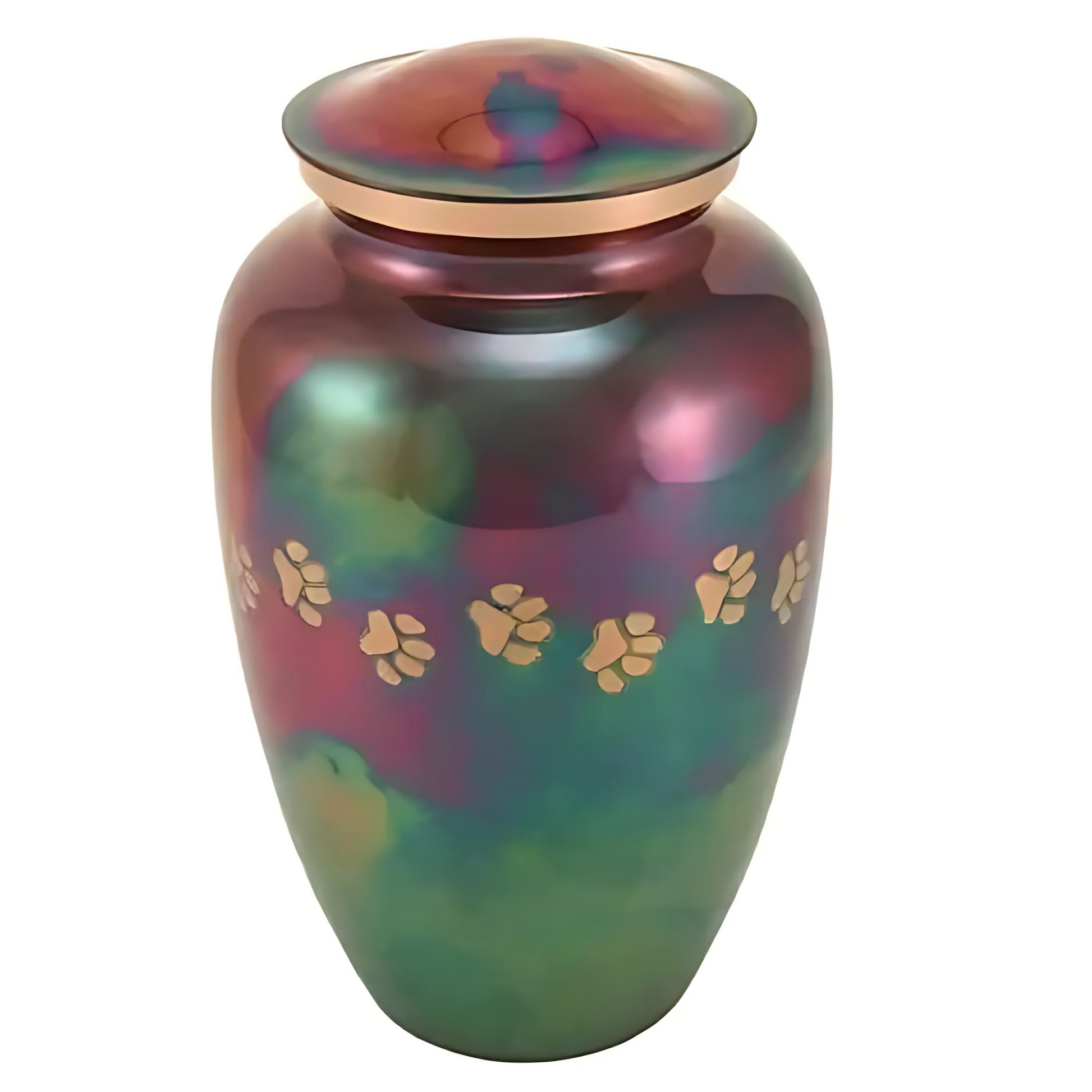 Gabrielle Paw Raku Extra Large Pet Urn High-Resolution Image