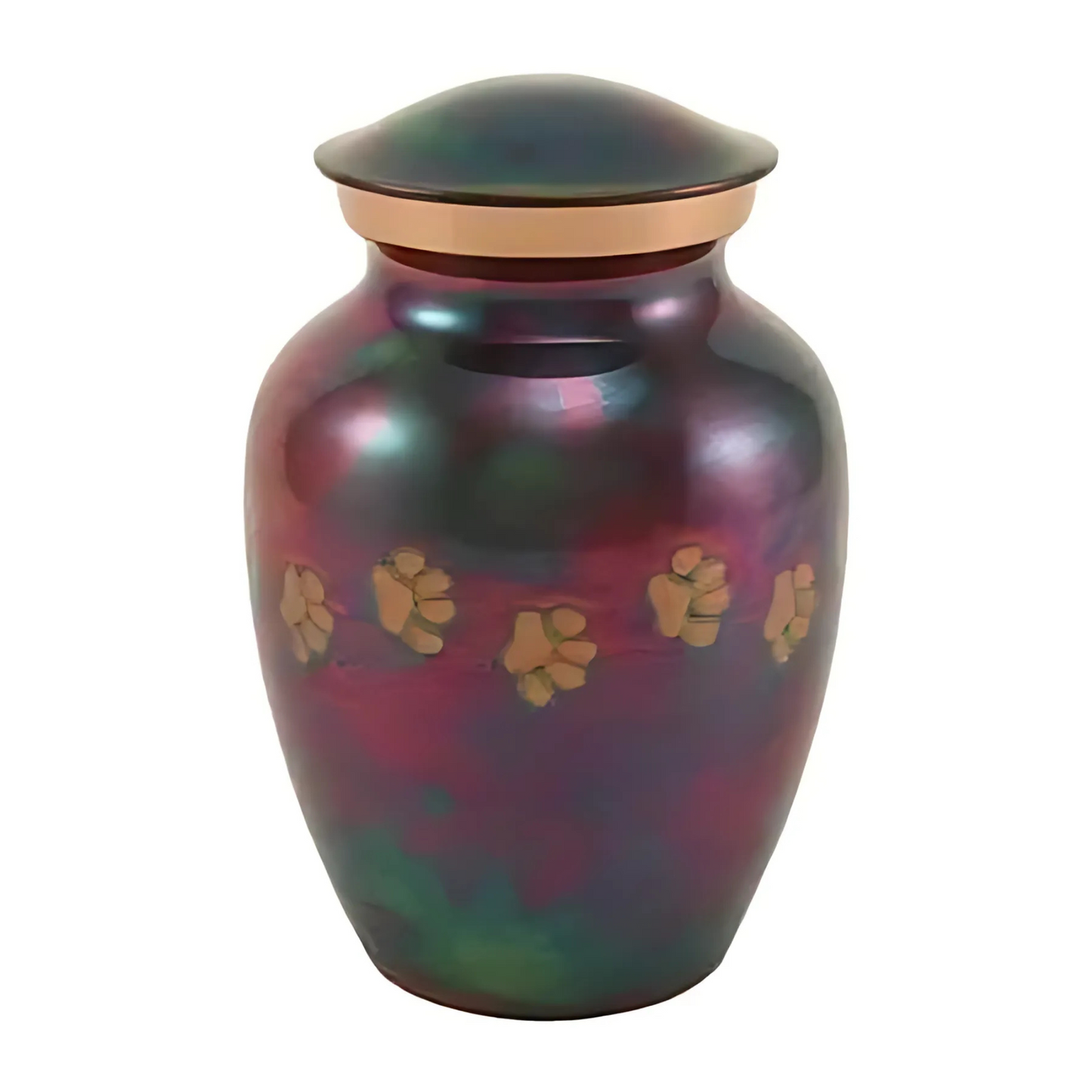 Gabrielle Paw Raku Medium Pet Urn High-Resolution Image