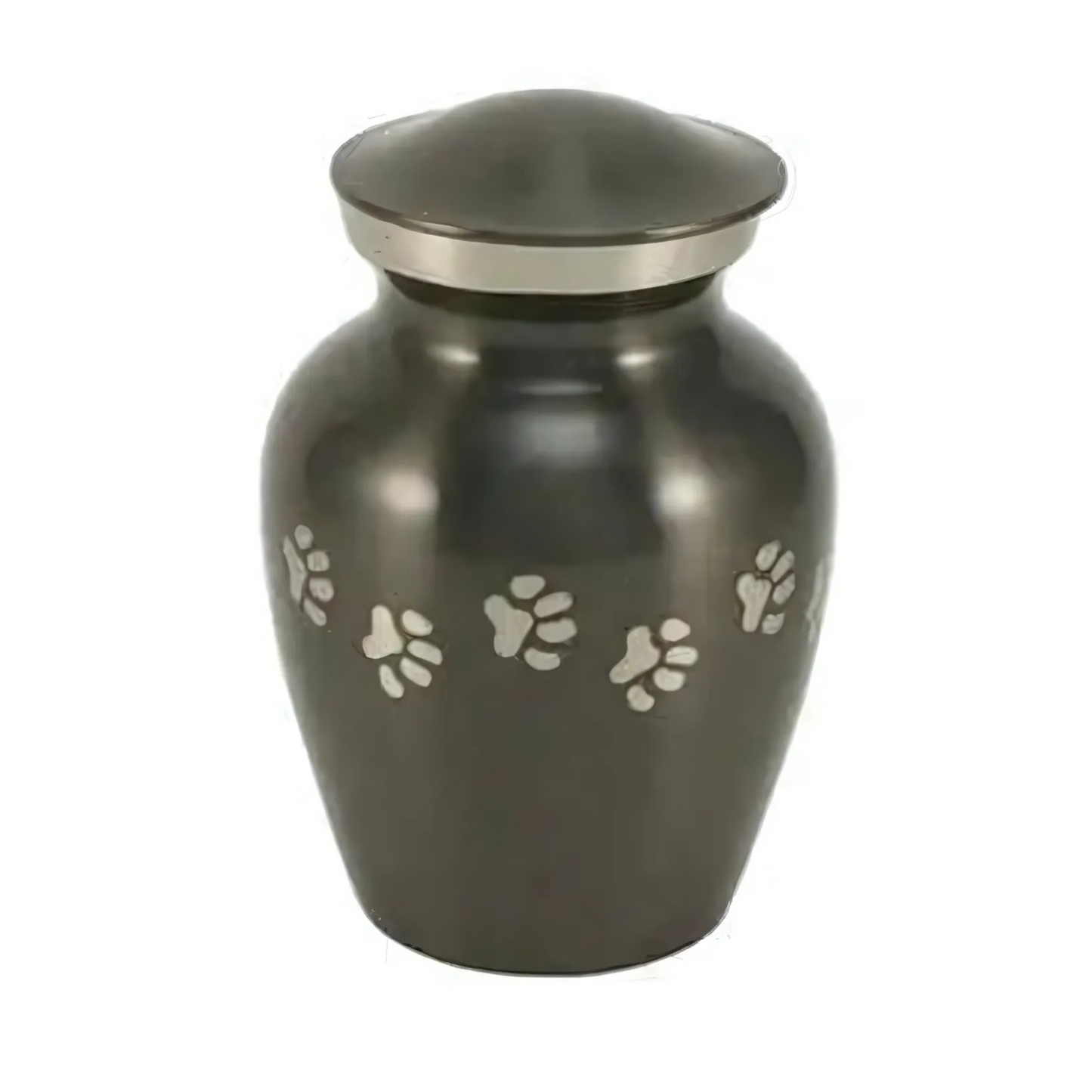 Gabrielle Paw Slate Small Pet Urn High-Resolution Image