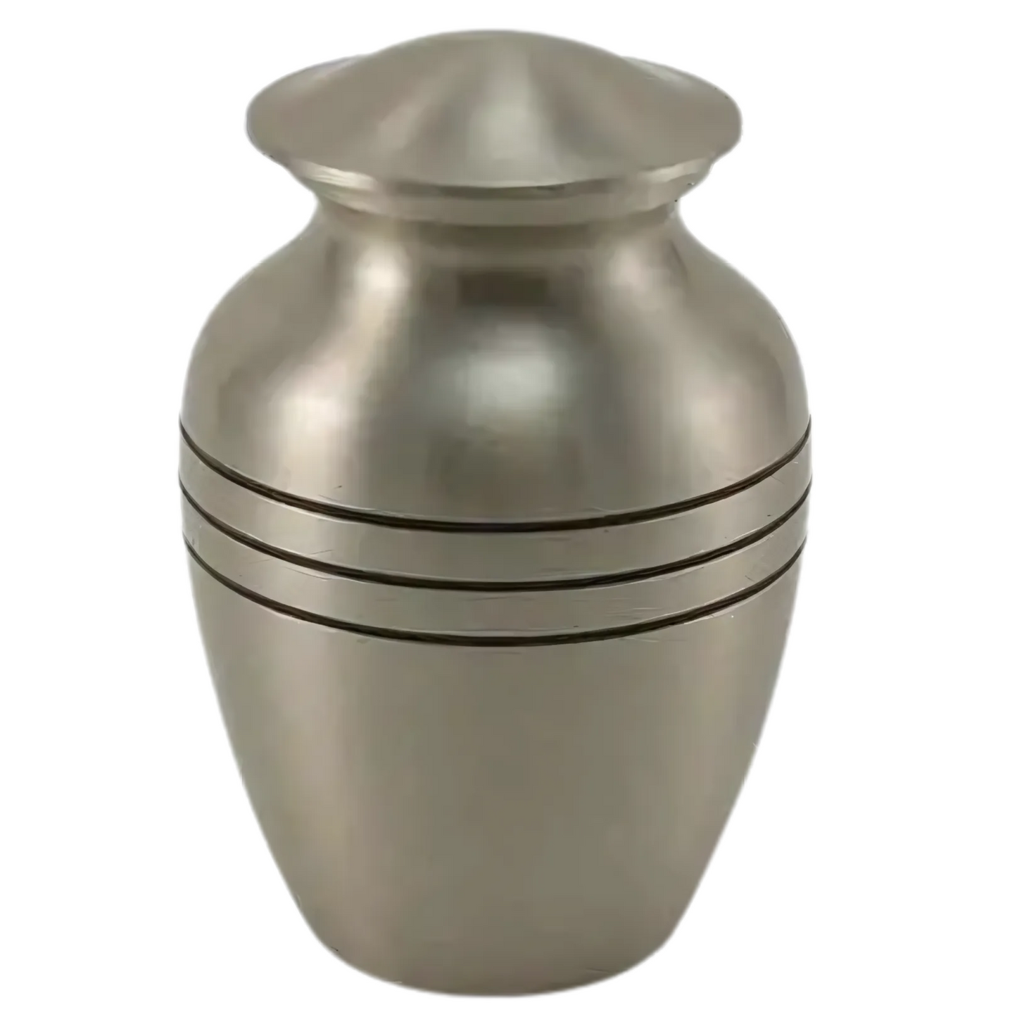 Gabrielle Three Twine Pewter Medium Pet Urn High Resolution Image