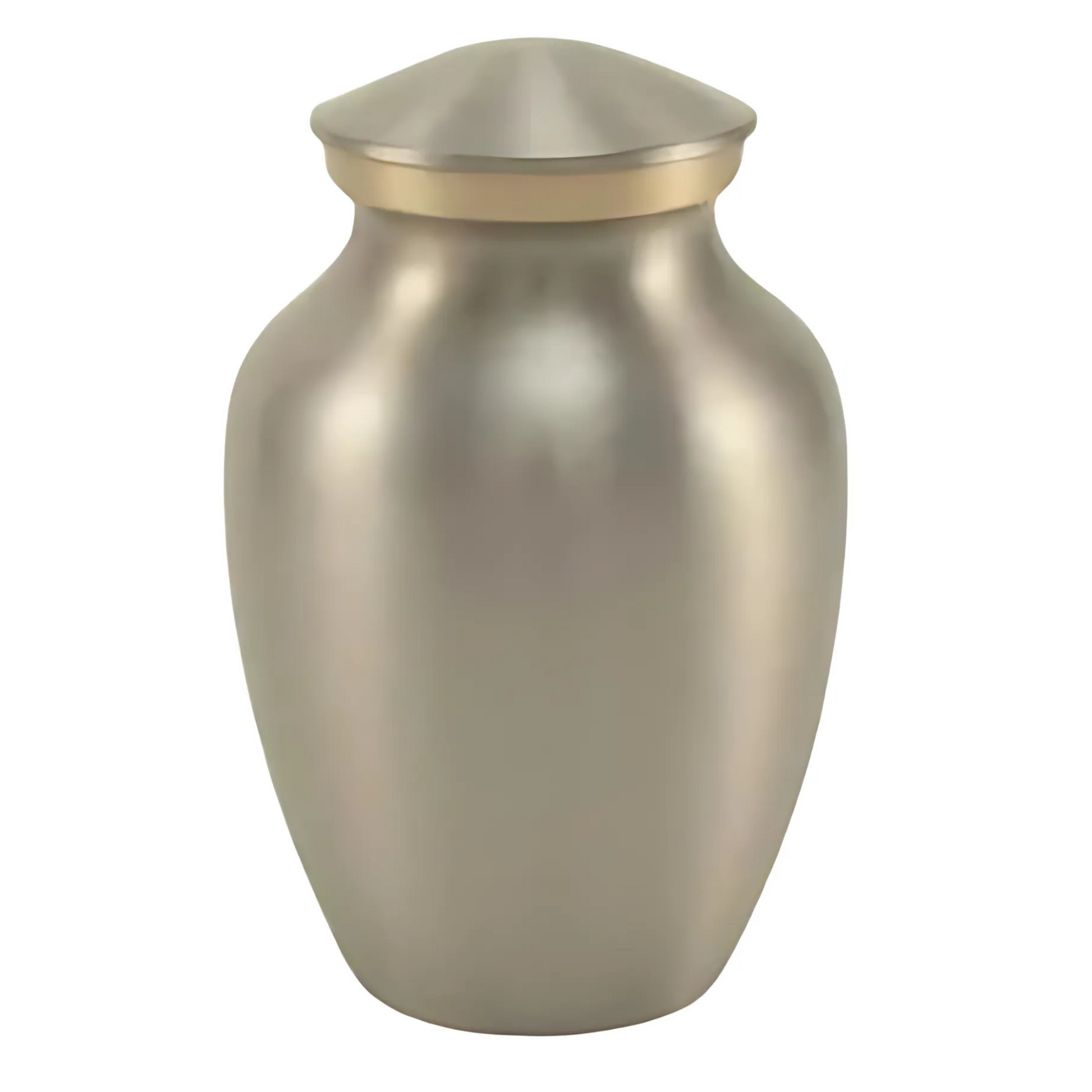 Gabrielle Classic Pewter Medium Pet Urn High-Resolution Image