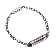 Titanium Wide Band Bracelet, Cremation Jewelry