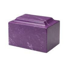 Amethyst Marble Finish Classic Adult Cremation Urn with Vault®