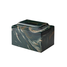 MacKenzie Classic Cultured Marble Urn for Ashes - Camo