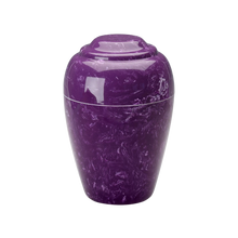 MacKenzie Grecian Urn+Vault® for Ashes - Cultured Marble - Amethyst