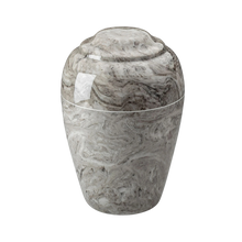 MacKenzie Grecian Urn+Vault® for Ashes - Cultured Marble - Cashmere Gray