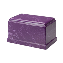 MacKenzie Olympus Urn+Vault® for Ashes - Cultured Marble - Amethyst
