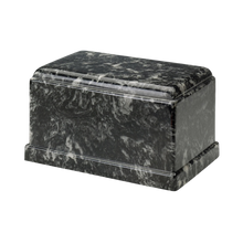 MacKenzie Olympus Urn+Vault® for Ashes - Cultured Marble - Ebony