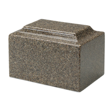 MacKenzie Keepsake Kodiak Brown Cultured Granite Keepsake Urn