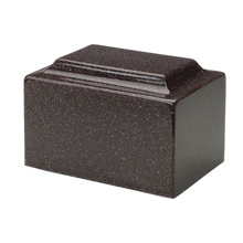 MacKenzie Keepsake Vintage Red Cultured Granite Keepsake Urn