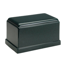 MacKenzie Olympus Urn+Vault® for Ashes - Cultured Granite - Sea Holly Green
