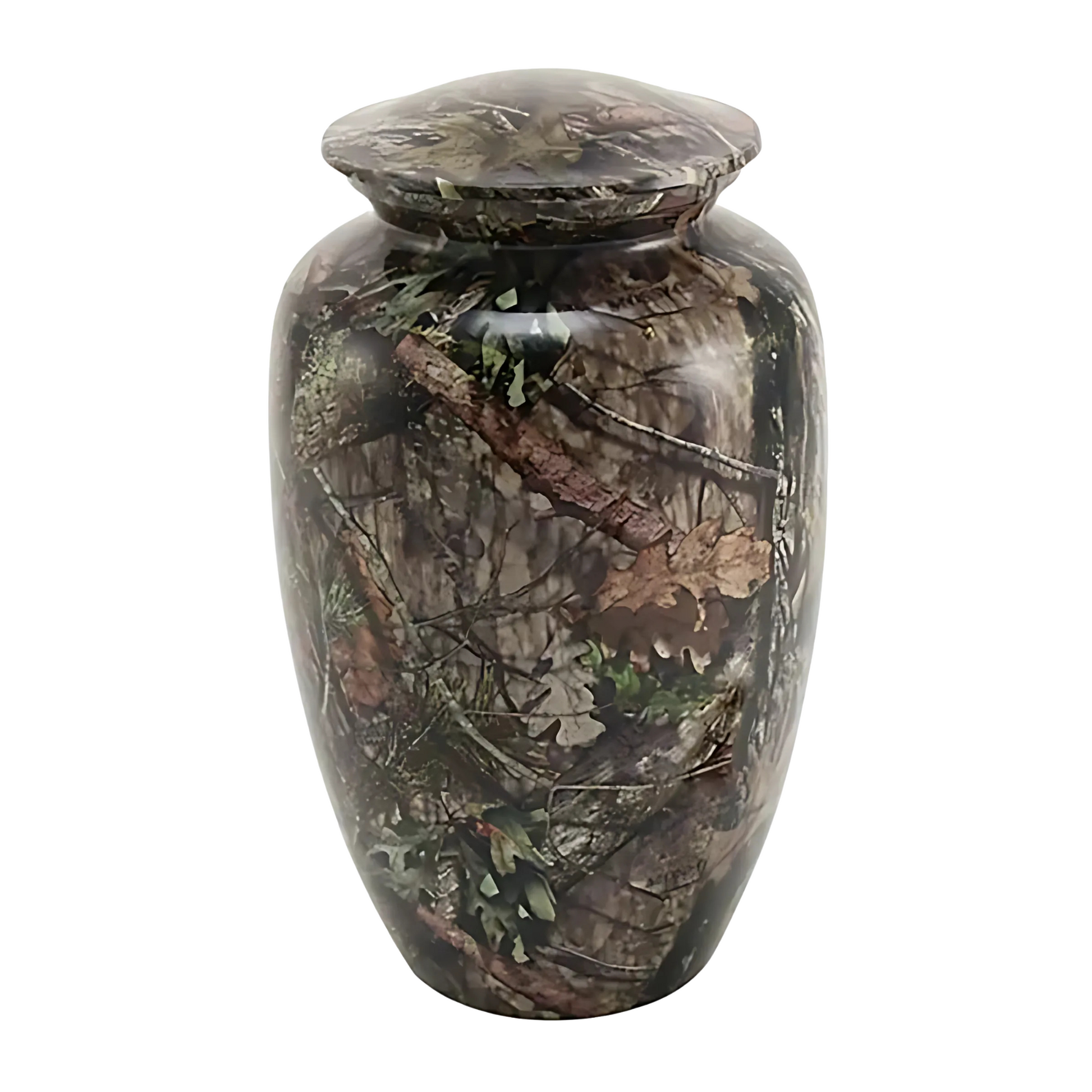 Mossy Oak® Adult Camouflage Aluminum Urn High Resolution