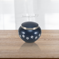 Noah Moonlight Blue Small Pet Urn